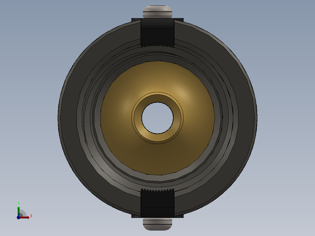 消音器14前视图