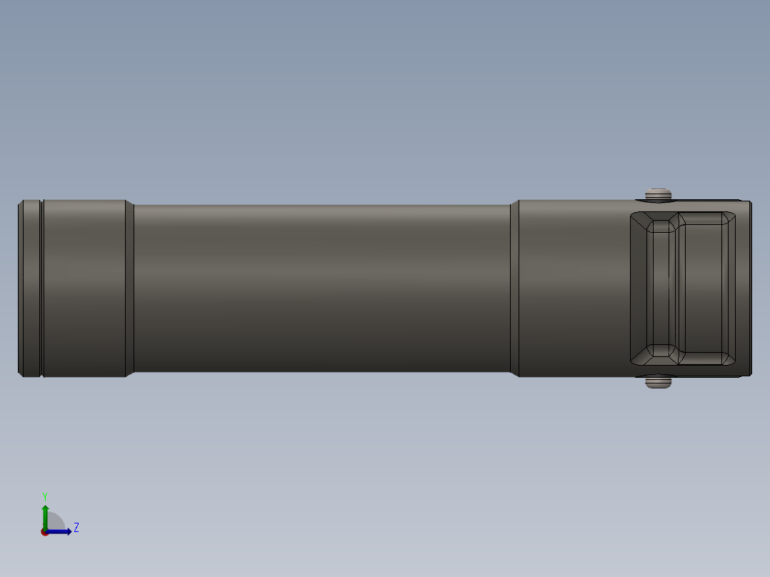 消音器14左视图