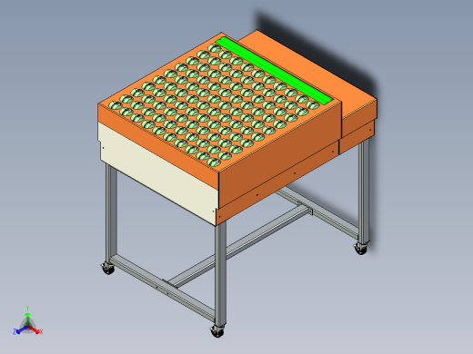 E491 斜轮分拣机正等轴测缩略图