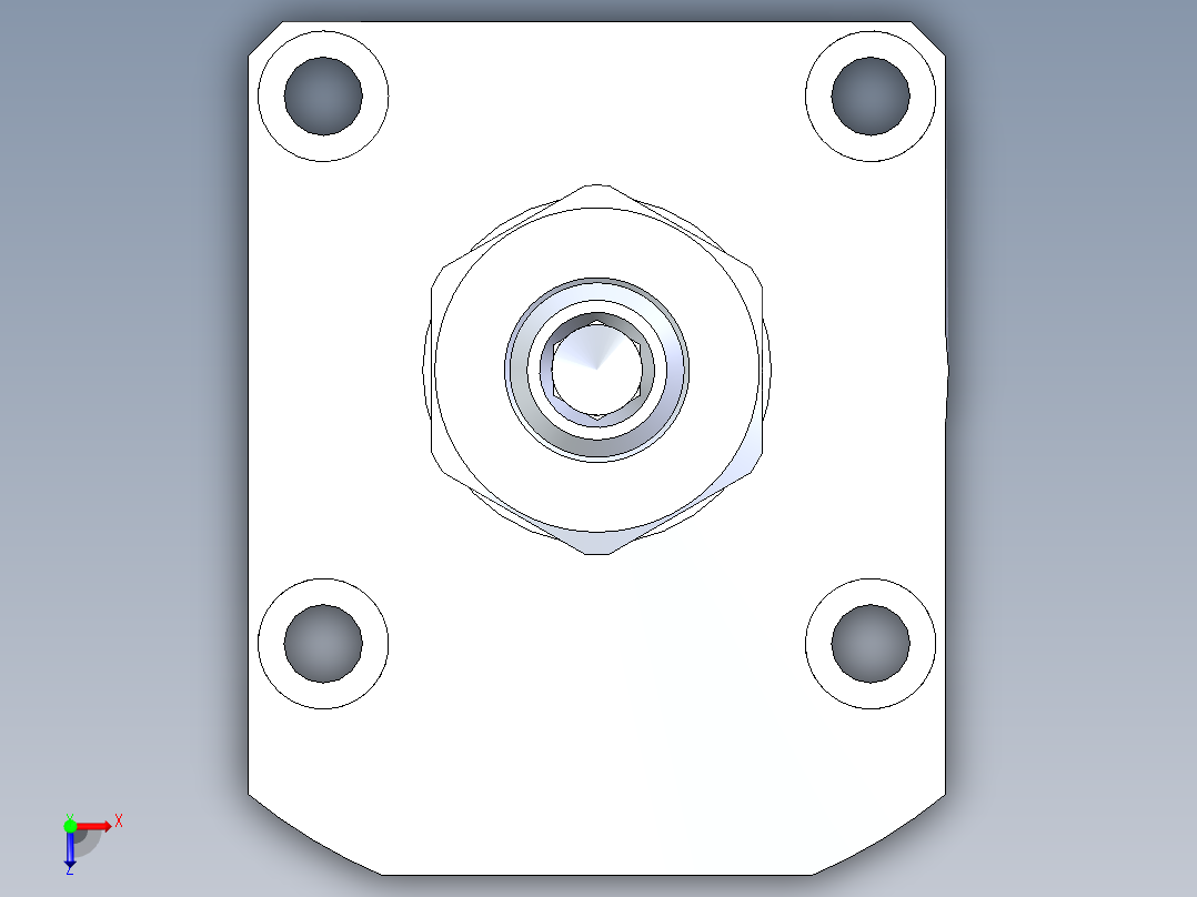KOSMEKLT0360-SR-Y60多系列多零件图纸模型多系列多零件图纸模型俯视图