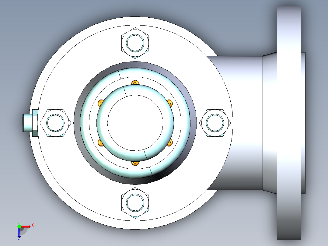 阀门模型-__________[40]俯视图