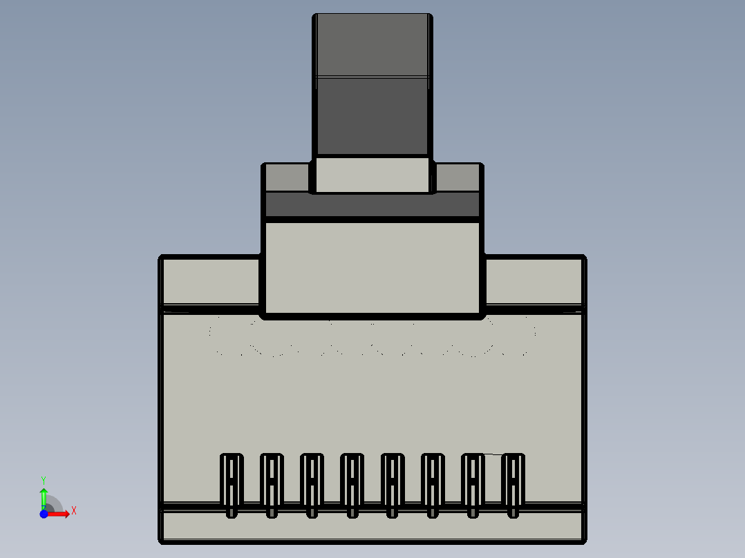 电脑数码接头 (15)前视图