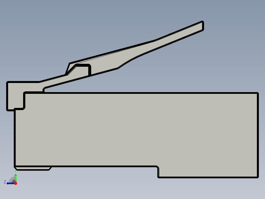 电脑数码接头 (15)右视图