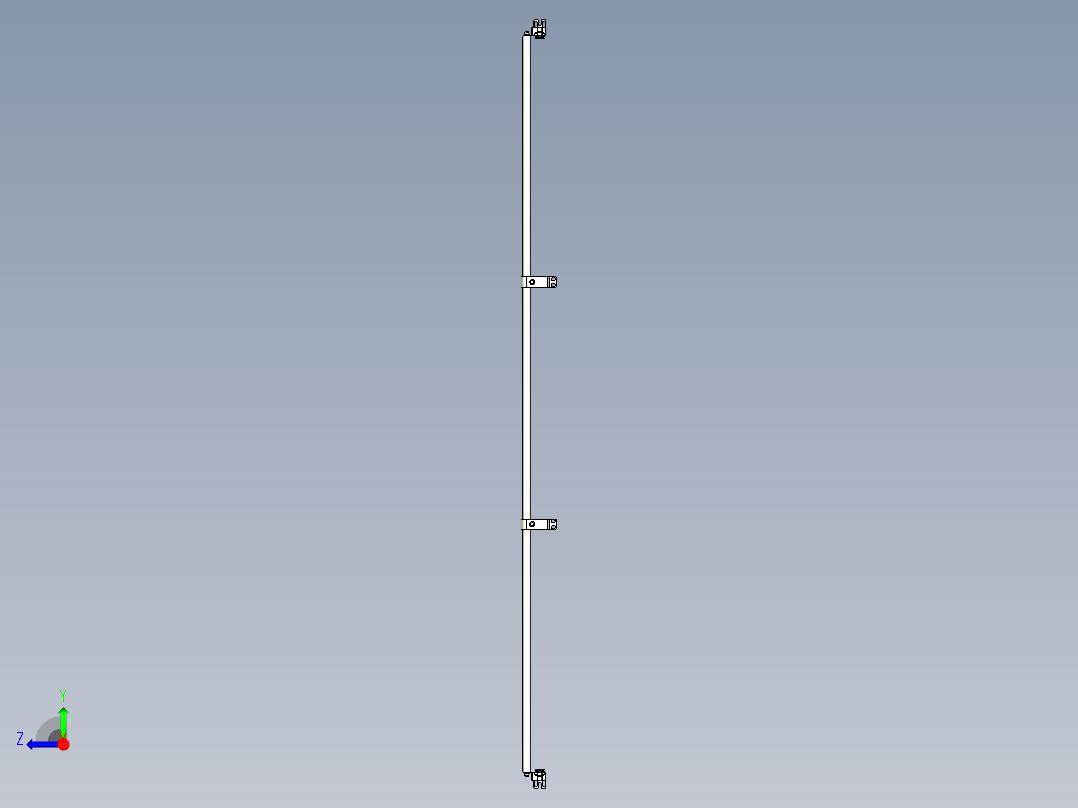 基恩士SL-JB175_side-mount_kc图纸模型右视图