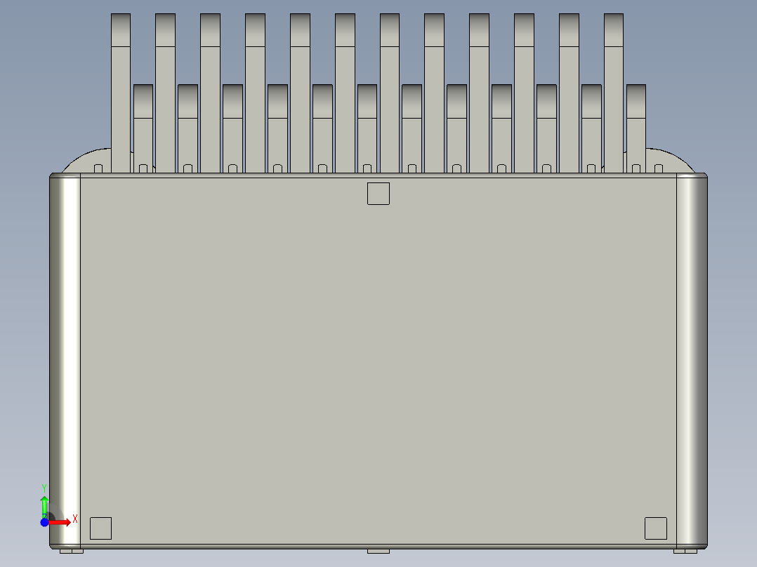 连接器AAUS01AP2-024K027前视图