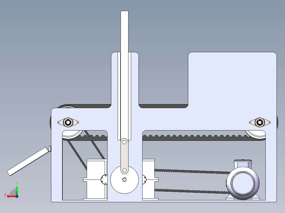 山楂去核机3D 装配图 零件图 说明书