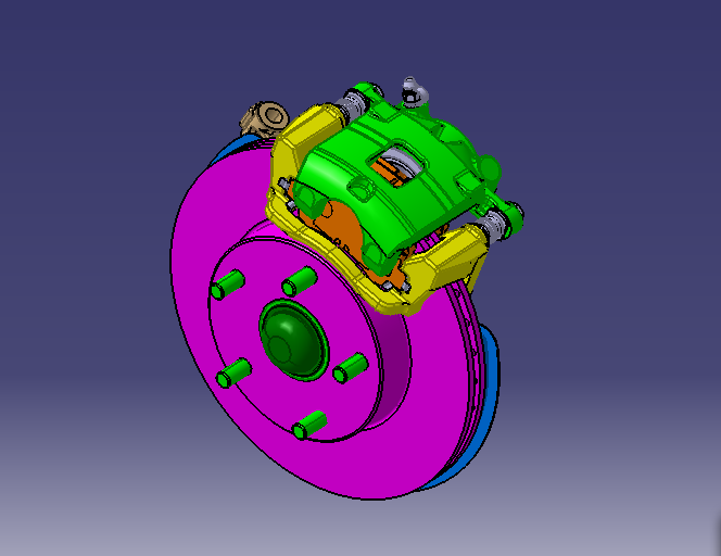 浮动钳盘式制动器
