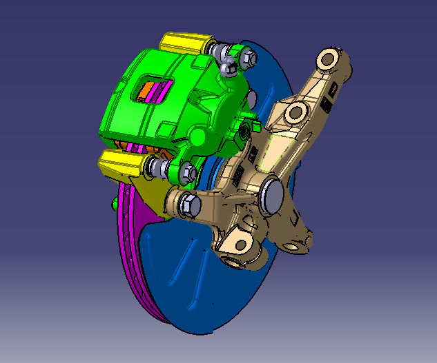 浮动钳盘式制动器