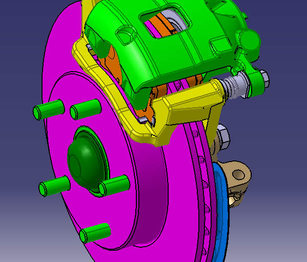 浮动钳盘式制动器