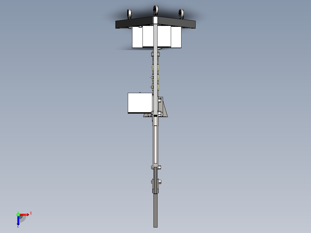 A3003286-迷你注塑机俯视图