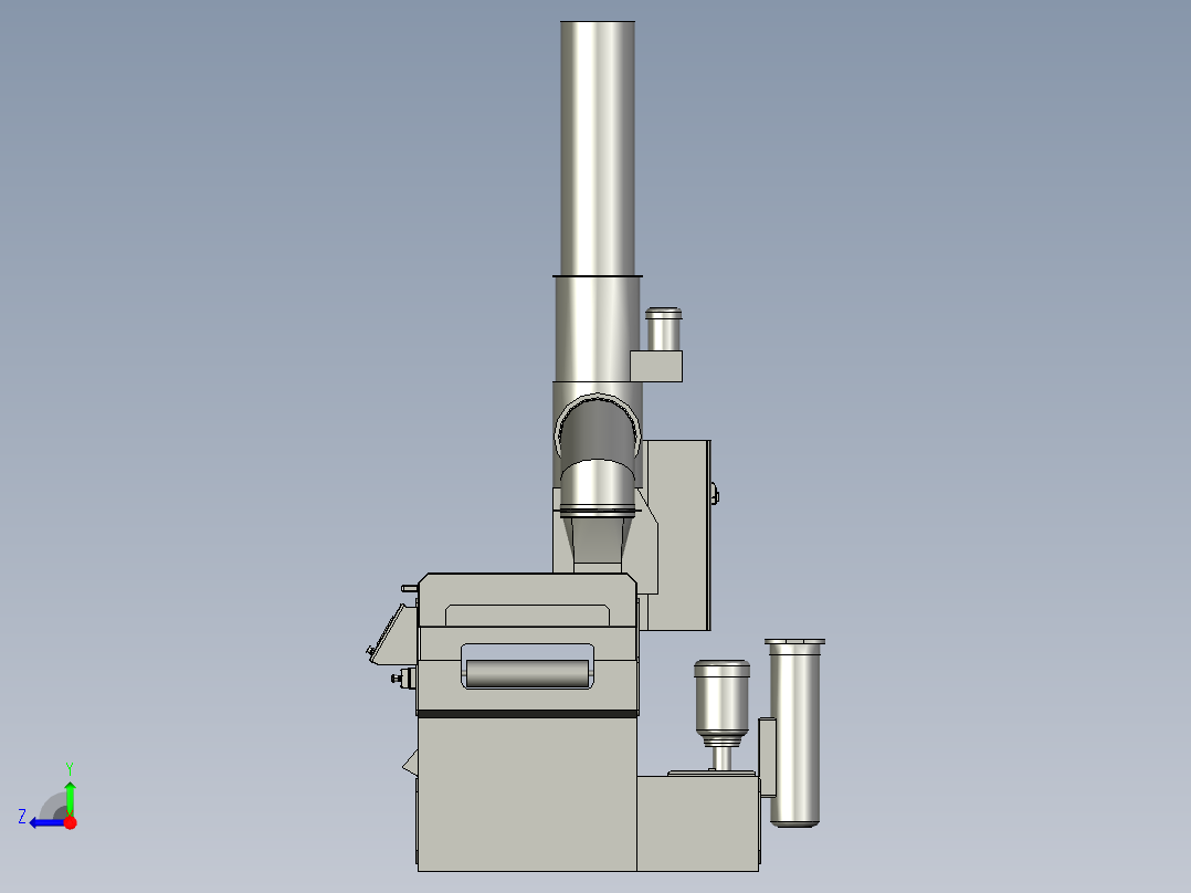 A2004019-工业零件清洗机右视图