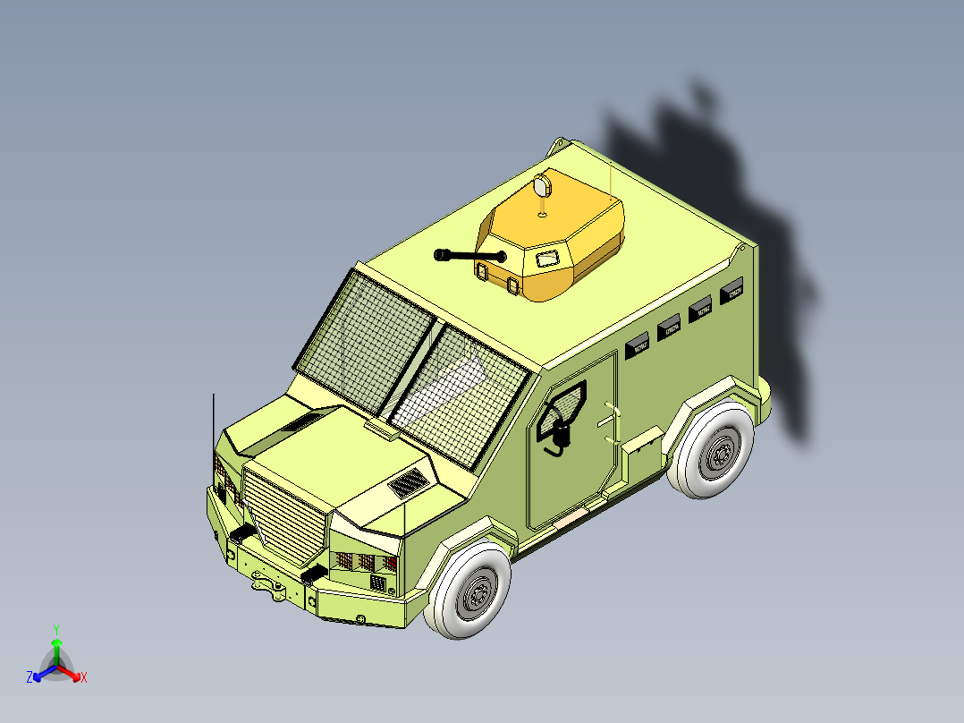 B3003935-军事车辆装甲车