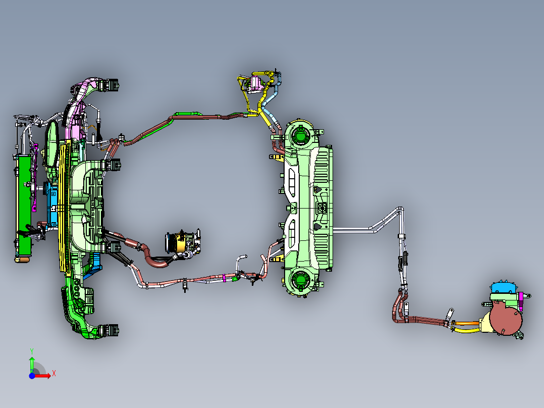 丰田 HIACE - 整车模组前视图