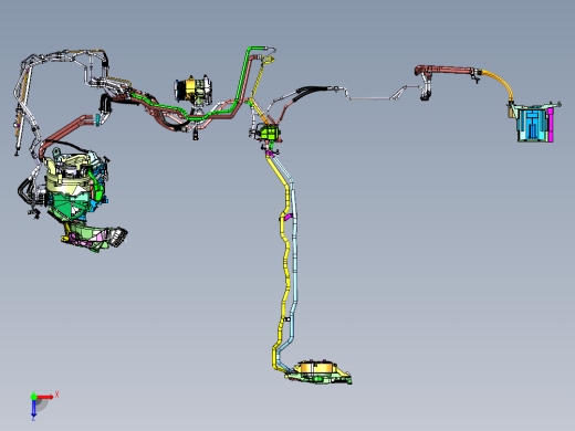 丰田 HIACE - 整车模组俯视缩略图