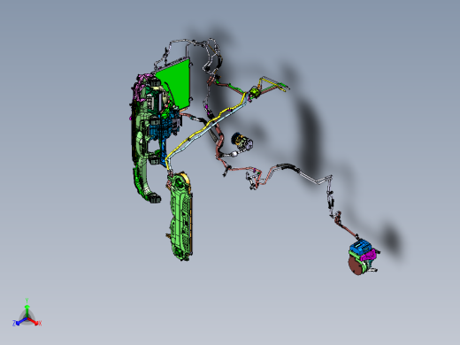 丰田 HIACE - 整车模组正等轴测缩略图