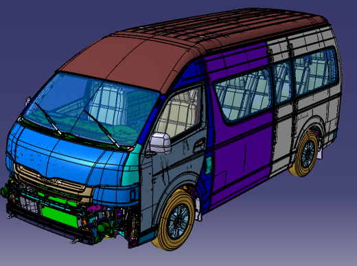 丰田 HIACE - 整车模组缩略图
