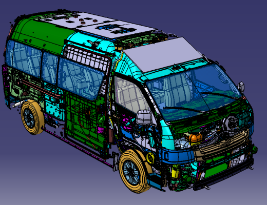 丰田 HIACE - 整车模组缩略图