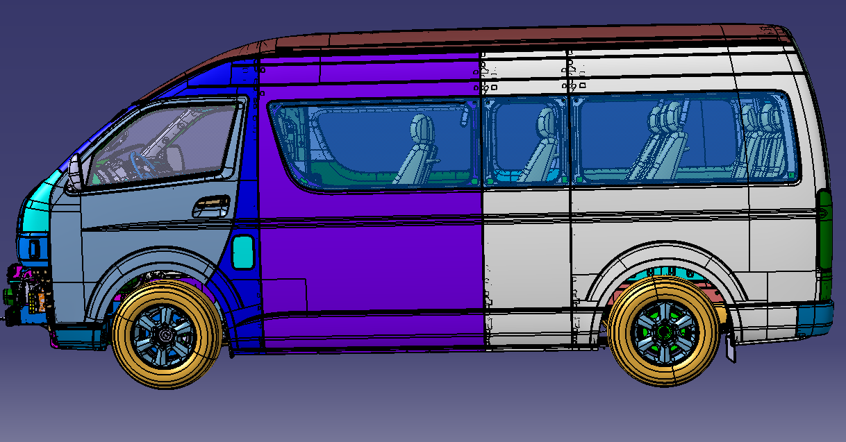 丰田 HIACE - 整车模组