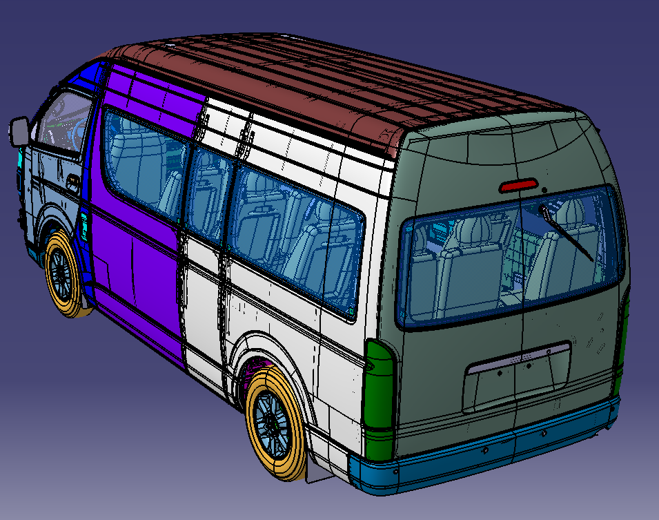 丰田 HIACE - 整车模组