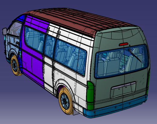 丰田 HIACE - 整车模组缩略图
