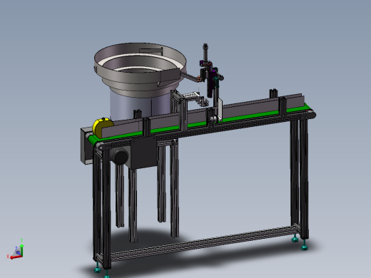 香水瓶自动装泵盖产线