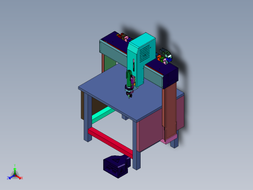 可升降式打螺丝机装置