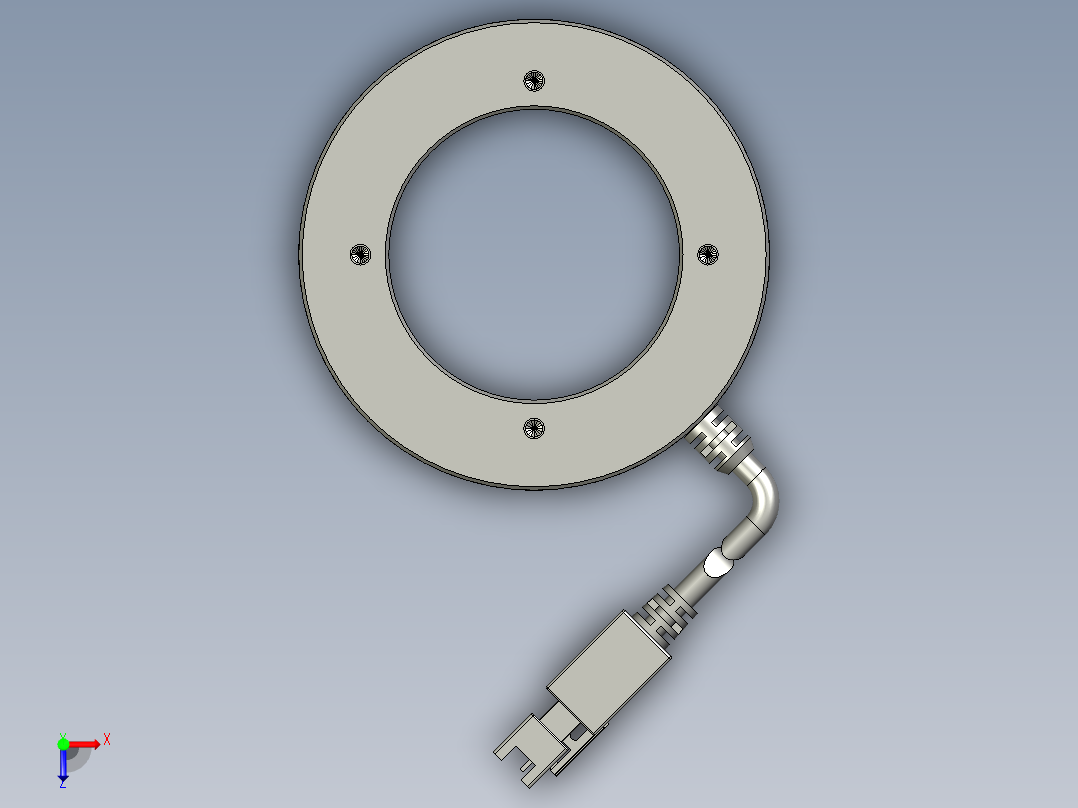 CR01-0071-检测光源B(PPX-RIF68-X-V10底座)CCD外观检测机俯视图