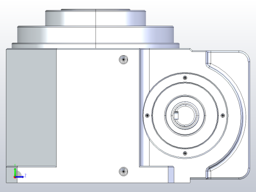 RU80DT分割器配同步带电机左视缩略图