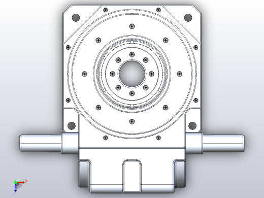 RU80DT分割器配同步带电机俯视缩略图