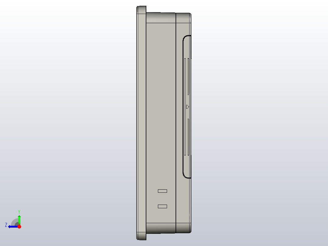 LT2043 驱动器3D图纸.rar右视图