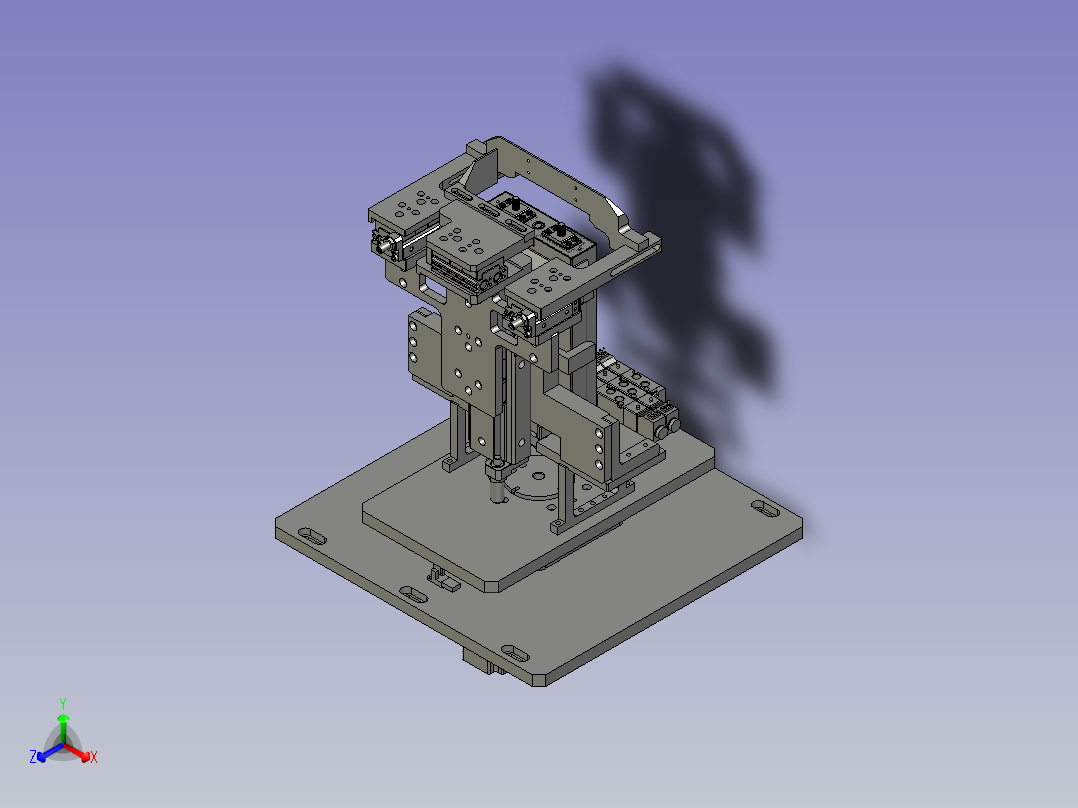 BLXDLXN09-03-A00满焊旋转模组OM主视图