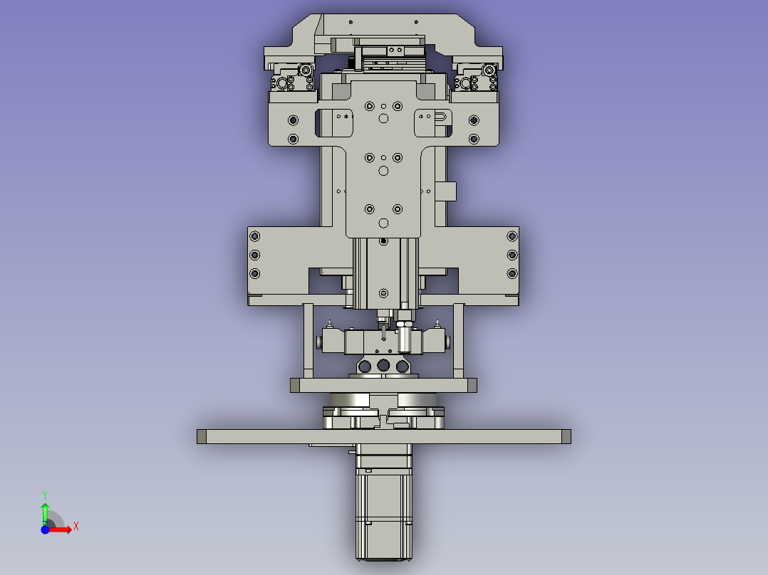BLXDLXN09-03-A00满焊旋转模组OM前视图