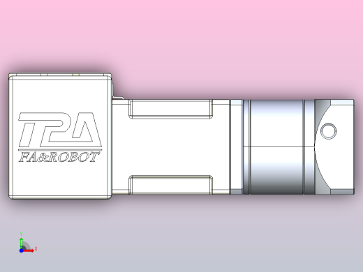带式直线轴半闭式TPA-ONB-60-140-L3050-DR-J60-N3前视缩略图