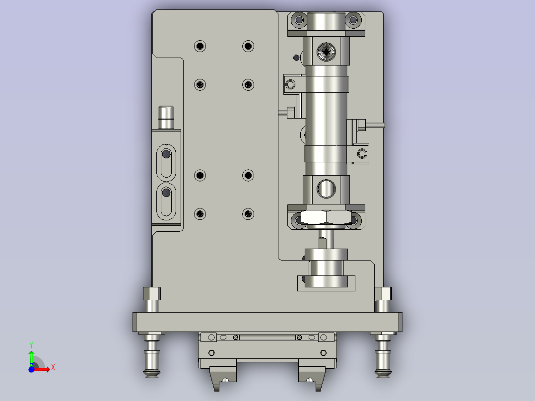 G_吊挂直交取料模块前视图