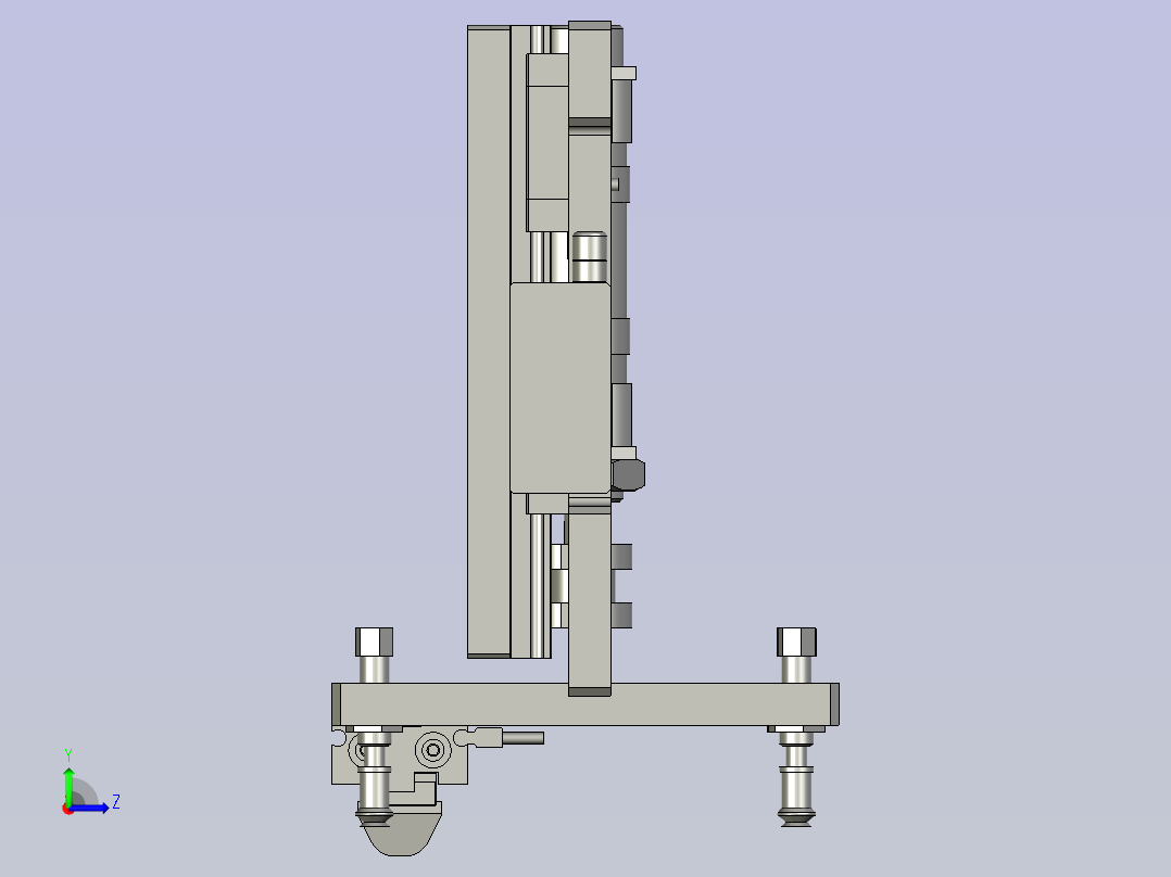 G_吊挂直交取料模块左视图