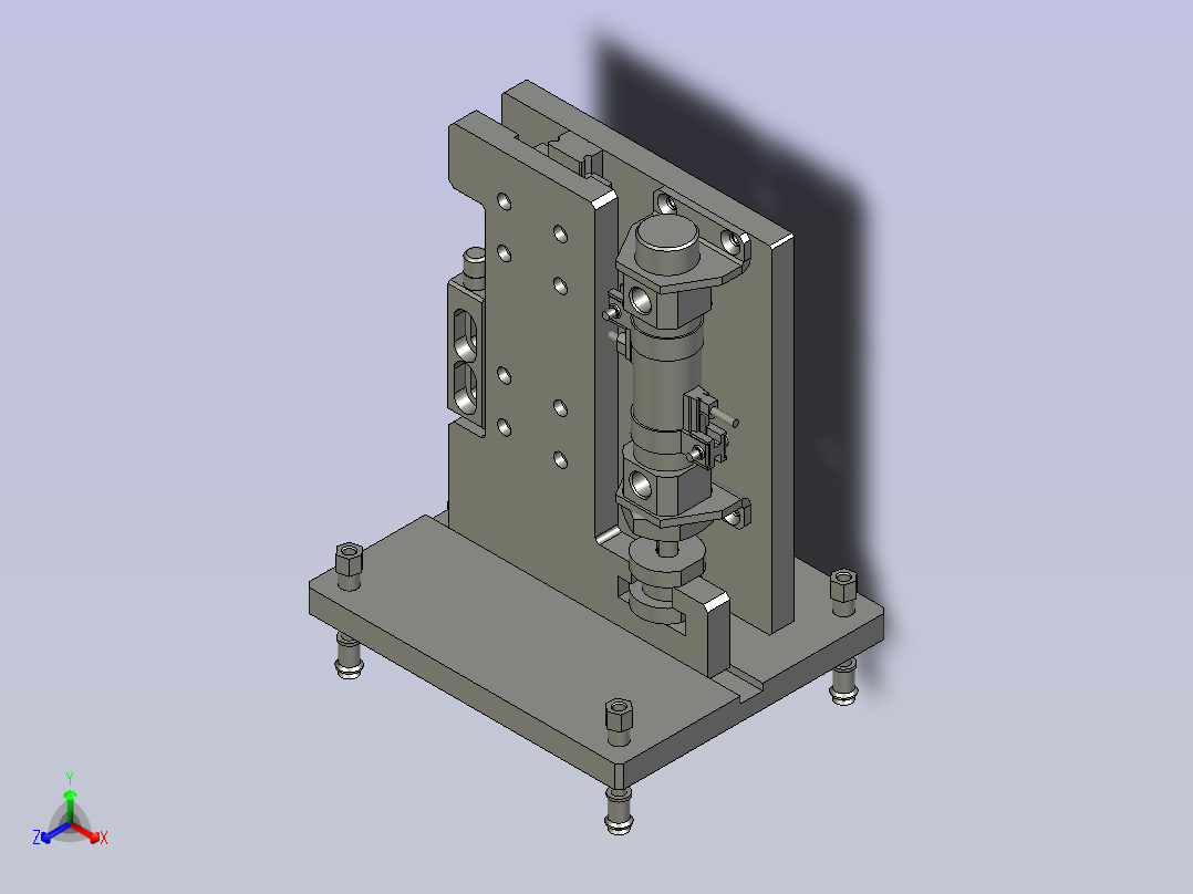 G_吊挂直交取料模块正等轴测图