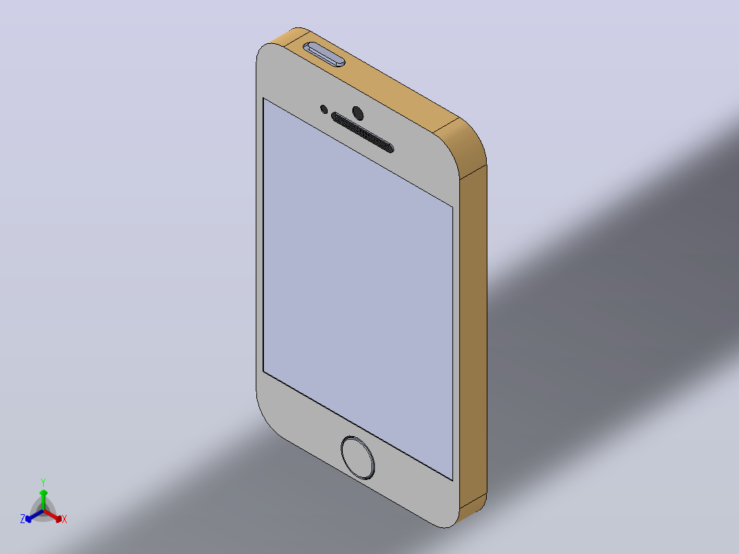 Phone 5s 91正等轴测图