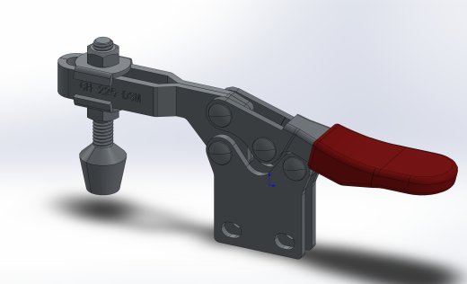 CH-225-DI水平夹具。通过盘子安装缩略图