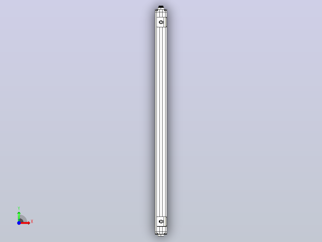 XTG1640安全光栅前视图