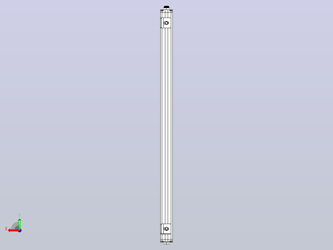 XTG1640安全光栅后视图