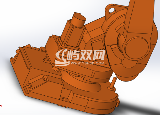 rb1600-6-1200_m2004六轴可运动机器人模型缩略图