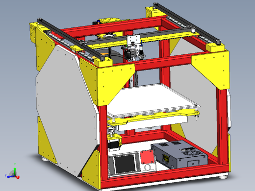 3D打印机金属机器人