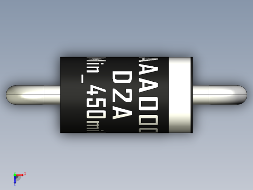 轴向二极管外壳D2A_Min_450mil_rev1.0.zip.zip俯视缩略图