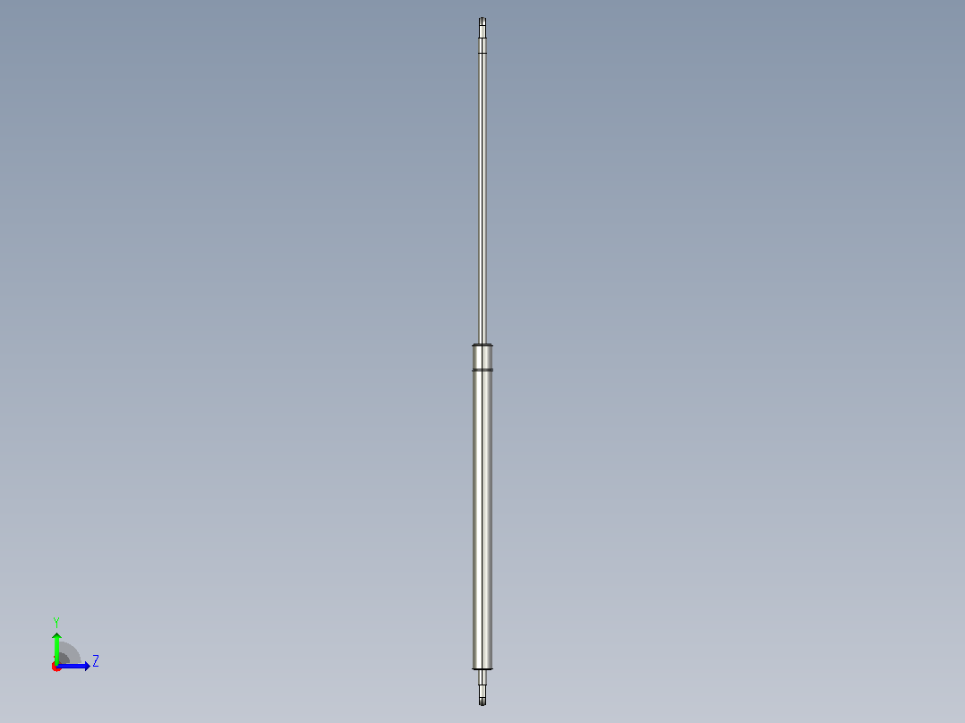 gsb18-c-c-s240_asm氮气弹簧左视图