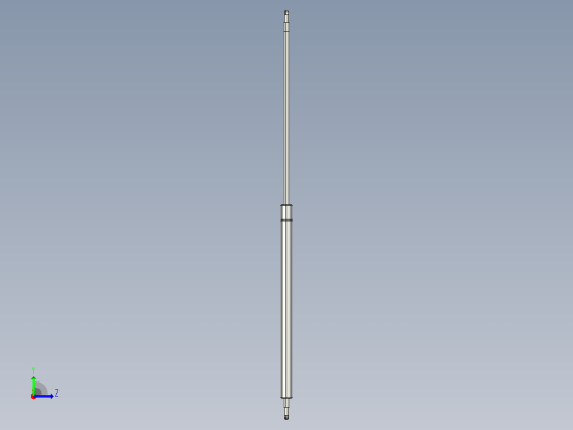 gsb18-c-c-s240_asm氮气弹簧左视缩略图