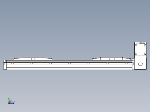 皮带直线轴双滑块型TPA-GCBS-120-P70-L100-RU-M20-N3左视缩略图