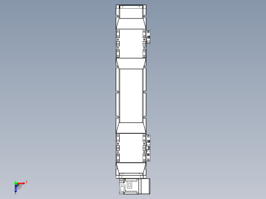 皮带直线轴双滑块型TPA-GCBS-120-P70-L100-RU-M20-N3俯视缩略图