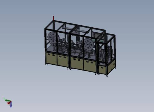 全自动裁切自动上料组装线