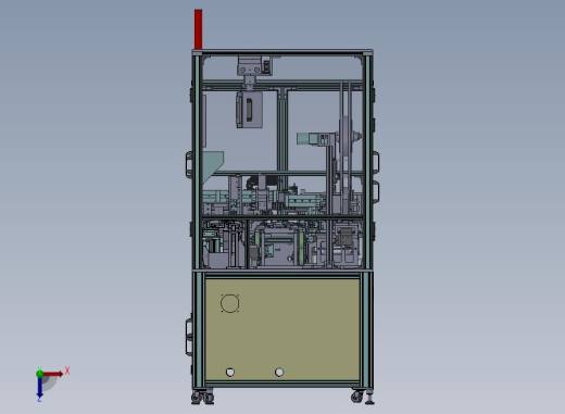全自动裁切自动上料组装线俯视缩略图