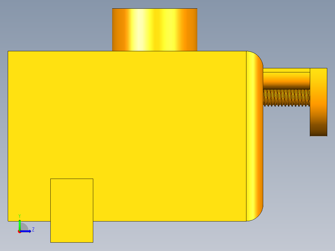 智能车刀刃磨机机械结构设计（cad+ug+说明书）左视图